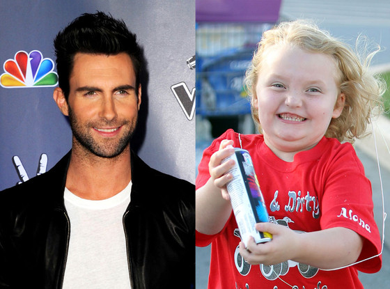 Adam Levine, Honey Boo Boo Adam Levine, Honey Boo Boo